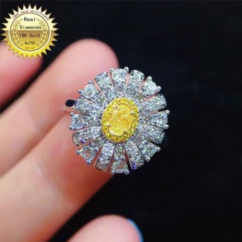 SWEET COLOURFUL Rings With Diamonds