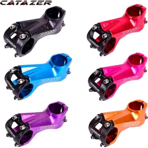 Lightweight Aluminum Alloy Bicycle Stem MTB Road Bike Handlebar Stem 80mm 7degree 31.8MM Cycling Stem