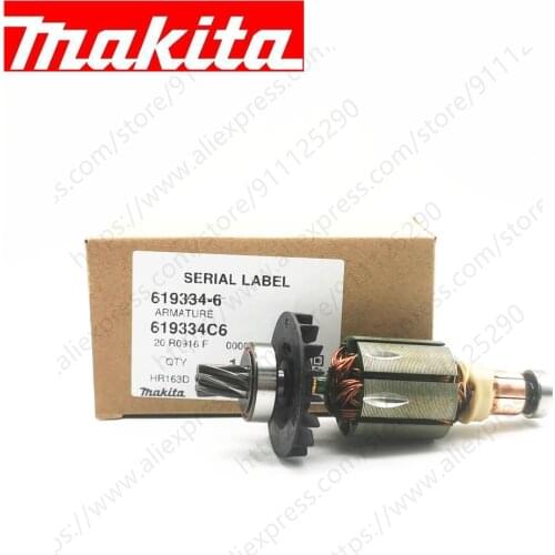 Armature Rotor For Makita DHR165 HR163D DHR165RME DHR165Z DH165D DHR163 619334-6