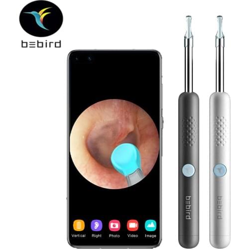 Youpin Bebird R1 Smart Visual Ear Sticks Endoscope 300W High Precision Earpick Mini Camera Otoscope Health Care Ear Cleaner Set