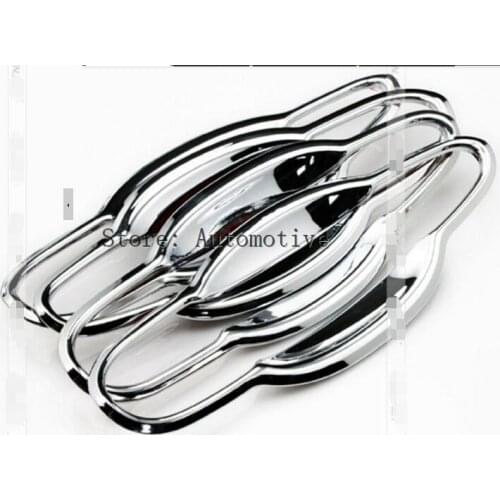 Car auto accessories Door Handle Bowl Trim Fit For BMW X1 E84 2008 2009 2010 2011 2012 2013 2014 abs chrome 4pcs per set