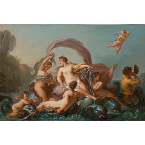 Free shipping classical religious myth figures angels god beast canvas prints oil painting on canvas wall art decoration picture