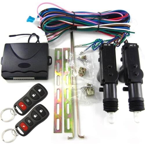 CHADWICK 615-8170 2 Door Truck Central Door Lock Keyless Entry System Without Siren For 24V DC Vehicle Which Lock System