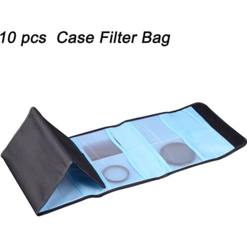 ZOMEI Camera Lens Filter Wallet Case Pockets Filter Bag For Circular filter Square filter Bracket Pouch UV CPL
