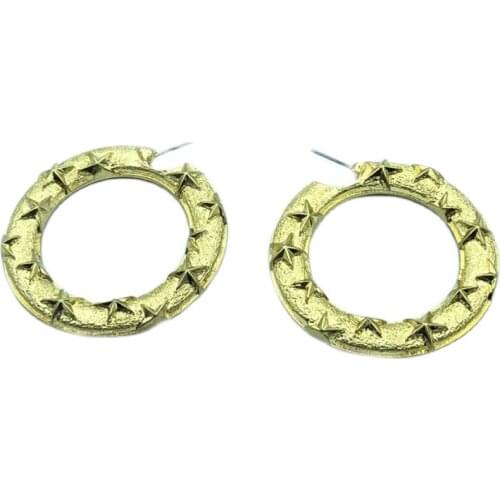 European and American fashion temperament retro hollow simple classic versatile net red Earrings a60-5