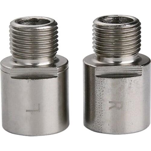 Mountain Road Bicycle Pedal Extender Self-locking Pedal Extended By 20mm Steel Shaft DIY Accessories