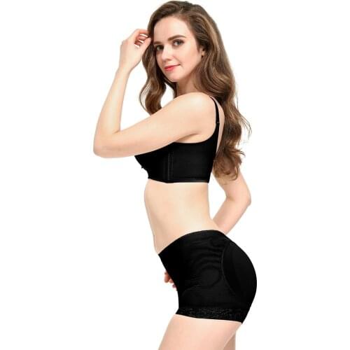 Control panties lace padde body shaper lingerie thigh slimmer women tummy shaper butt lifter high waist girdle underwear