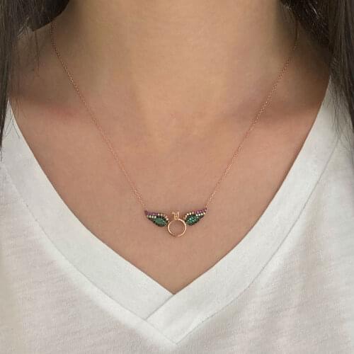 NEW Trendy 925 Silver Necklace Turkish Jewelry Birthday Gift Zircon Fashion Necklace For Women Minimalist Style Luxury Designer