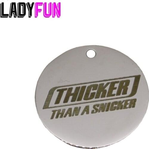 Ladyfun Customizable Stainless Steel Charm Afro Black Girl Pendant Thicker Than A Snicker Charms For DIY Jewelry Making