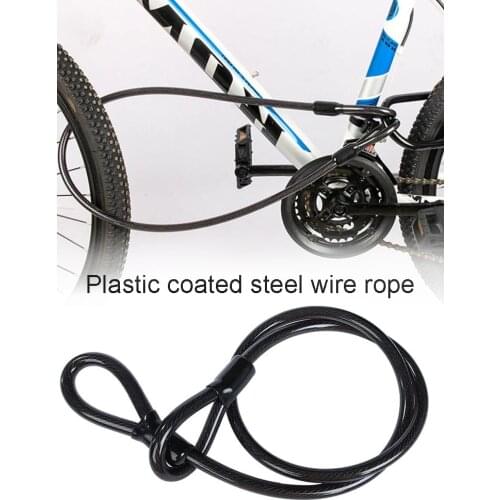 1.8m Bicycle Cable Lock MTB Road Bicycle Safety Anti-theft Wire Rope Cable U-lock Padlock Motorcycle Electric Scooter Able Lock