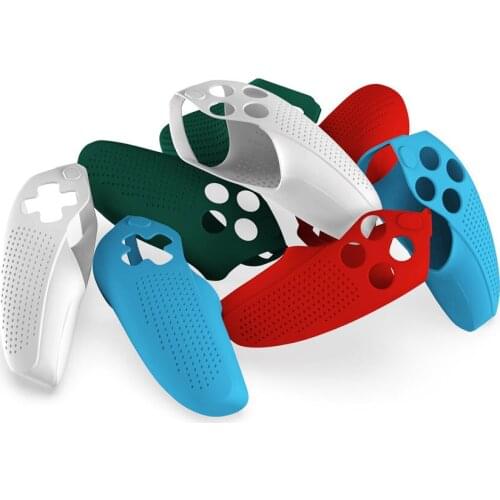 Controller Skin Protective Case Silicone Shell Thumb Grip Protective Anti-Slip Controller Game for PlayStation 5