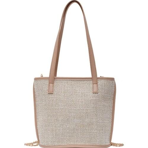 Four Seasons Womens bag 2020 new fashion womens bag texture messenger bag womens versatile one shoulder Bucket Bag