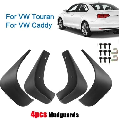 Car Mudguards Mud Flap Front Rear Fender Splash Guards Replacement Error Free Automotive Accessories For VW Touran Caddy 2004-09
