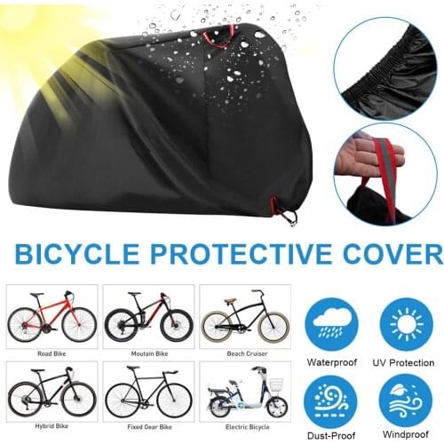 Waterproof Bicycle Cover Outdoor Dustproof Sunshine Covers UV Guardian MTB Bike Case Bicycle Motorcycle Cover, 200 x 110 x 70cm