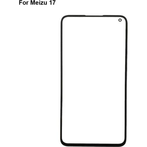 For Meizu 17 Touch Screen Digitizer TouchScreen Glass panel For Meizu17 Without Flex Cable Parts