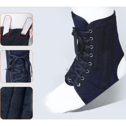 Ankle joint fixed fracture healing ligament strain straps ankle brace