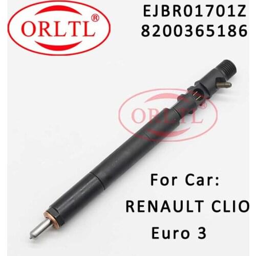 For RENAULT Nozzle 8200553570 Common Rail Injector EJBR01701Z Auto Fuel Sprayer R01701Z For Euro 3 RENAULT CLIO