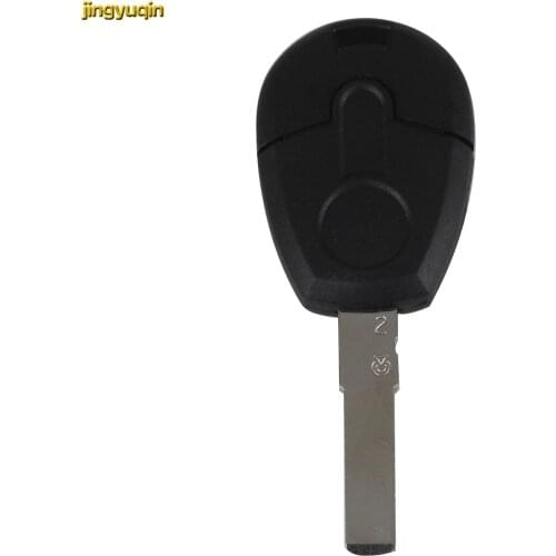 Jingyuqin Remote Car Key Shell for Fiat Positron EX300 Transponder Key Case Cover No Chip FOB Replacement