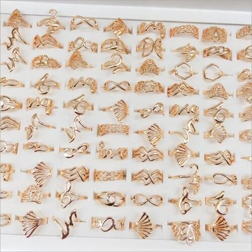 Fashion Infinity Knot Korean Jewelry Engagement Wedding Rings for Women & Girls wholesale