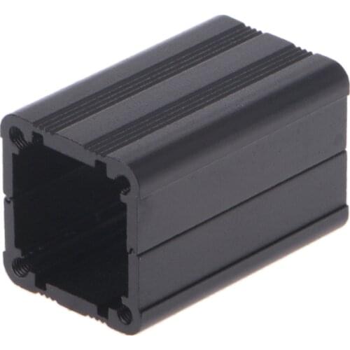 New DIY Extruded Electronic Project Aluminum Enclosure Case Black 40x25x25mm AXYC