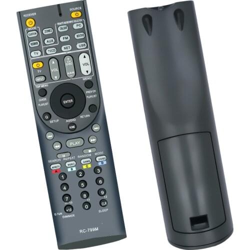 New Replacement Remote Control For Onkyo TX-SR608 HT-S5700 HT-T340S HT-SR304E TX-SR703B TX-NR747 AV A/V Receiver