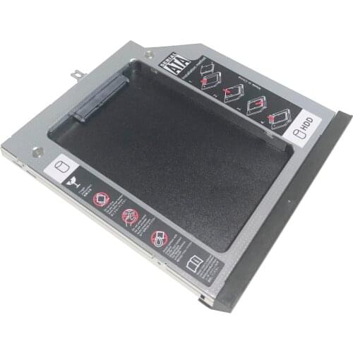 With Bezel Front Cover Faceplate + Bracket 2nd 3.0 2.5" Hard Drive HDD SSD Optical Caddy for Lenovo Thinkpad L440 L540 only