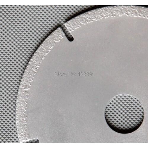 Free shipping of brazed diamond cutting disc brazed diamond grooving cutting blade with specificaitions as100*20*2.0*5.0mm