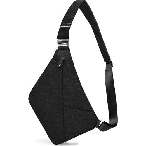 Hot kf-OSOCE Anti-Theft Waterproof Shoulder Backpack Sling Chest Crossbody Bag Cover Pack Rucksack Bicycle Sport