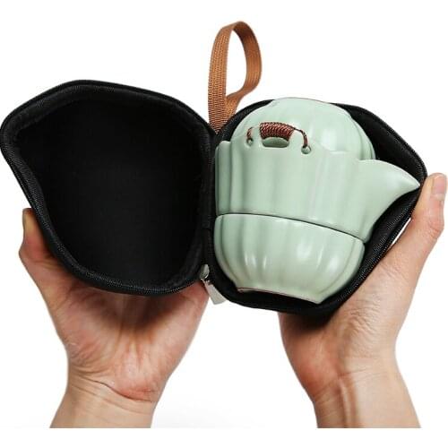 Simple Traditional Tea Set Creative Travel Ceramics Afternoon Vintage Tea Set Portable Japanese Juego De Te Teaware Sets DI50SC