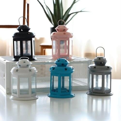Christmas Decorations for Home Iron Candlestick House Decoration Iron Lanterns for Christmas Decoration