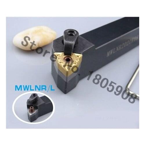 MWLNR3232P08 W-Type CNC Turning Lathe Machine Tools Lathe Cutting Tools External Turning Tool Holder 32*32*170mm