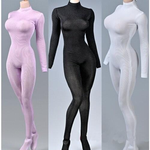 1/6 Female Tights suit Multicolor bodysuit Fit 12'' Female Action Figure