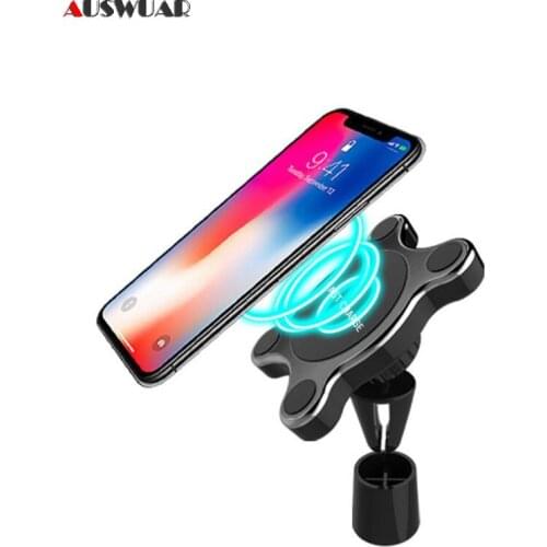 Автомобильные беспроводные зарядки для мобильных телефонов Auswaur China At AliExpress