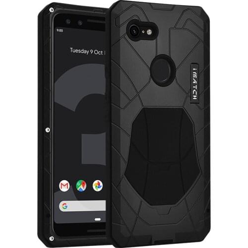 For Google Pixel 3 XL Case Pixel3XL Shockproof Metal Cover 360 Protection Armor Hard Cover for Google Pixel 3 XL Pixel3 XL Case