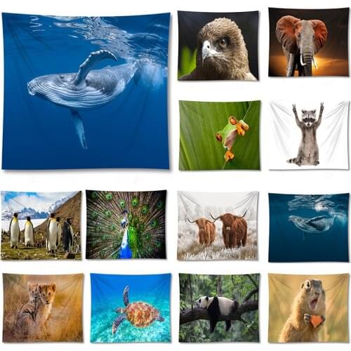 Animal Print Tapestry Wall Hanging Decorative Home Decor