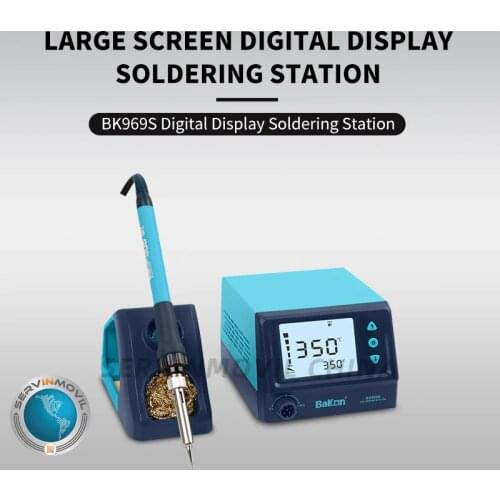 Bakon BK969S Ceramic Heater 60W Adjustable Temperature-controlled Digital Display Rework Soldering Station