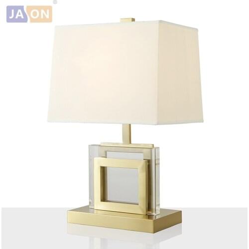 Led e27 Postmodern Iron Crystal Fabric LED Lamp.LED Light.Table Light.Table Lamp.Desk Lamp.LED Desk Lamp For Bedroom Office