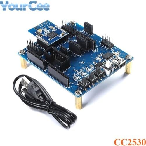CC2530 Zigbee UART Wireless Core XL2530 Development Board CC2530 Sensor Node Baseboard Functional Module Kit for IOT Smart Home
