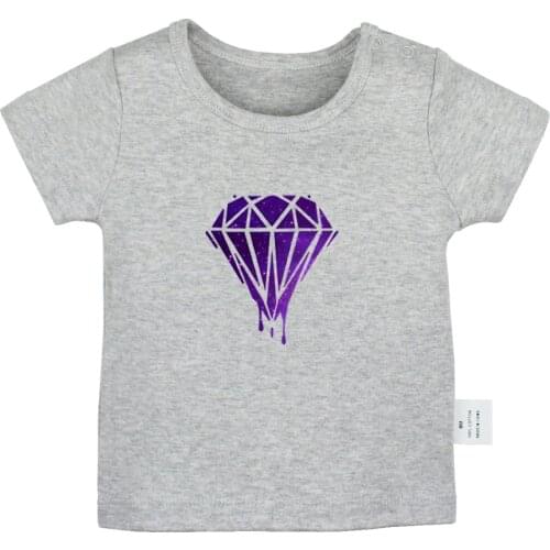 Bleeding Melting Dripping Galaxy Diamond gentleman Dresses Design Newborn Baby T-shirts Toddler Graphic Short sleeve Tee Tops