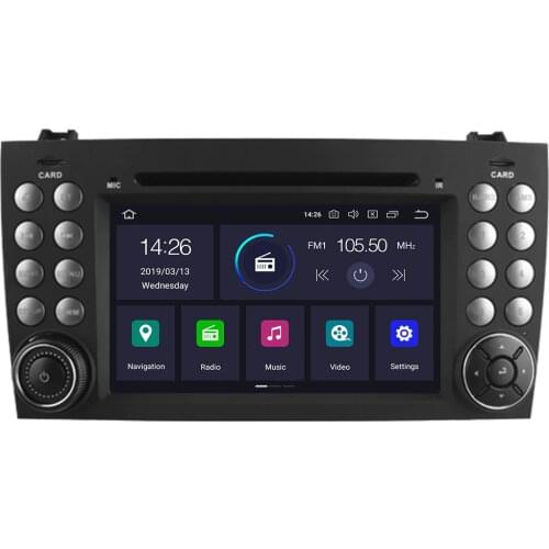 In Stock ! best PX5 Android 10 IPS CAR DVD for Benz R171 W171 Benz SLK R171 SLK200 4GB RAM+32GB 8 Octa Core+DVR/WIFI+DSP+DAB