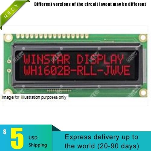 WH1602B-RLL,"WH1602B-RLL" LCD Screen Display Panel,New Original/Substitute/Compatible/Repair