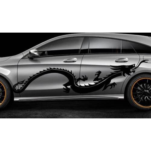 1PCS Dragon car Stickers animal Funny Waterproof Stickers and Decals Motorcycle Body Decals Car Styling