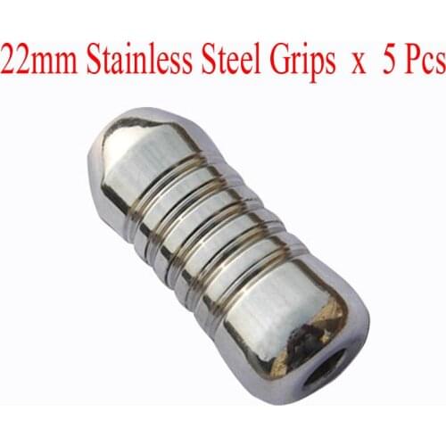 22MM Tattoo Stainless Steel Grip With Back Stem Tattoo Grips Supply 303-4