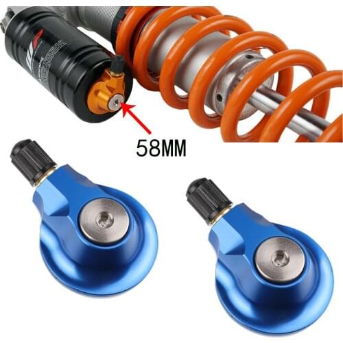 Motorcycle accessories For SXF EXC EXCF XC XCF XCW 85 250 350 450 300 Husqvarna TE FE 2017 2018 58MM Rear Suspension Gas Valve