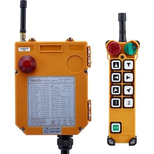 8 Double speed button F24-8D industrial remote control Radio wireless control 18-440V for crane and hoist