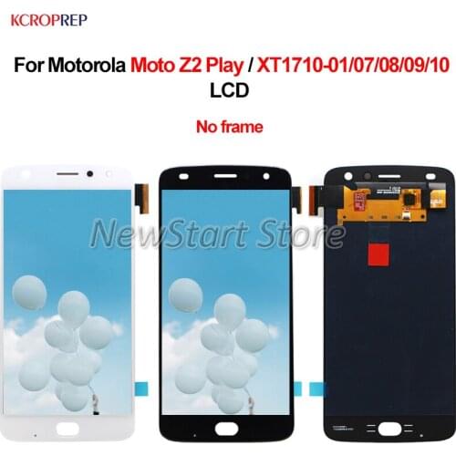 For Motorola Moto Z2 Play LCD Display Touch Screen Assembly 5.5" No Frame For Moto Motorola Z2 Play XT1710-01/07/08/09/10 lcd