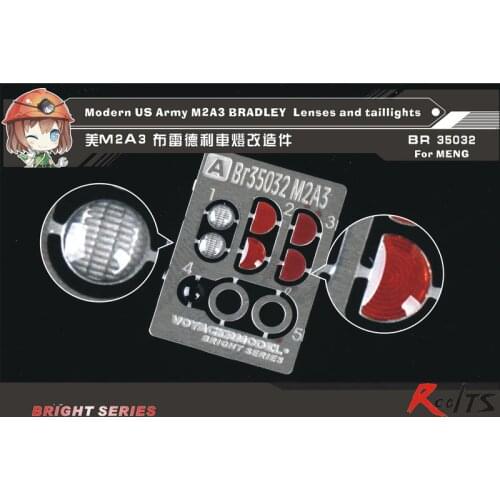 RealTS Voyager BR35032 1/35 U.S.M2A3 BRADLEY Lenses and taillights (For MENG SS-004)
