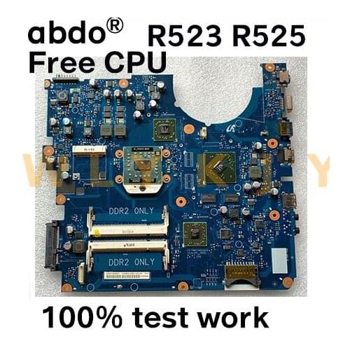 For Samsung NP-R523 R523 NP-R525 R525 Laptop Motherboard BA92-06014B BA92-06014A DDR2 free CPU 100% test work