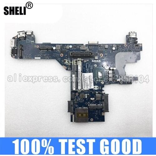 SHELI for DELL Laptop Motherboard Latitude E6330 Laptop Motherboard W/ I5-3340M CPU C28RH 0C28RH CN-0C28RH QAL70 LA-7741P DDR3