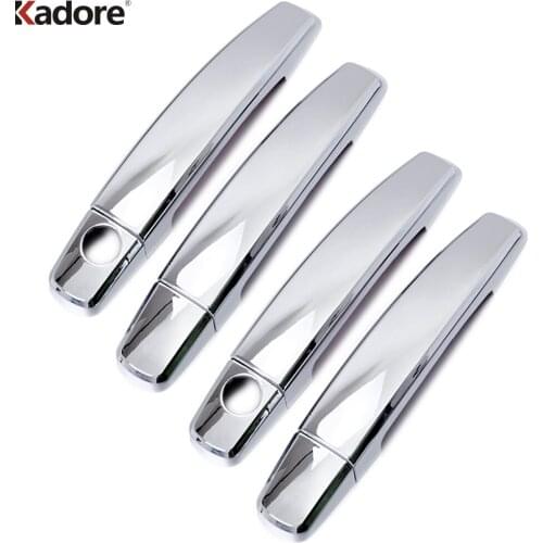 For Chevrolet Aveo Sonic 2011 2012 2013 2014 2015 2016 Chrome Door Handle Covers Trim Car Frame Sticker Exterior Accessories